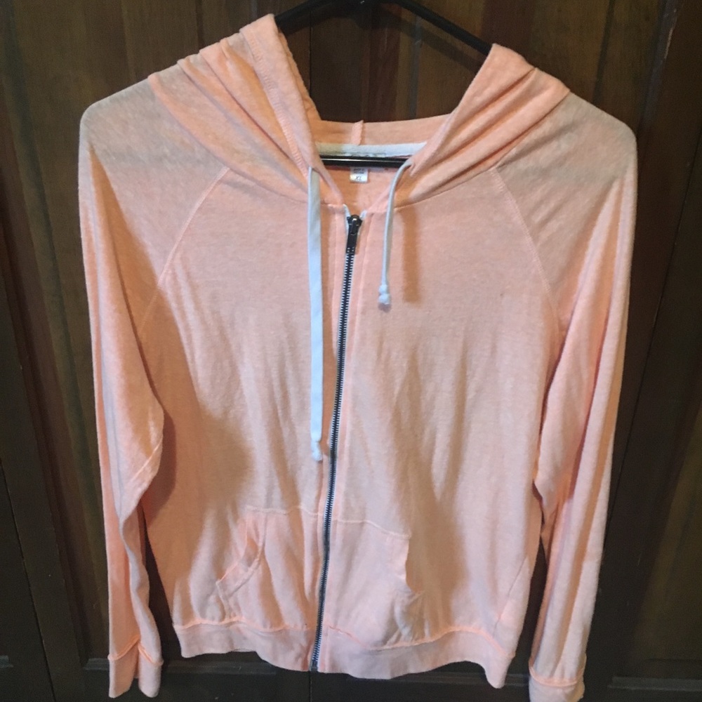 Orange hoodie